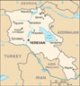 Map of Armenia