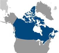 Map of Canada