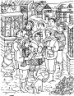 christmas carols coloring page for kids