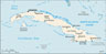 Map of Cuba