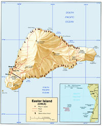 Easter Island Map