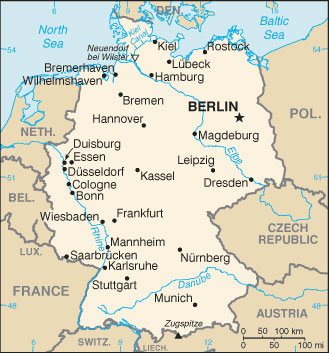 Germany map