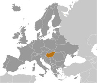 Map of Hungary