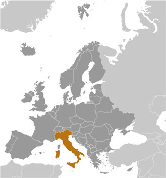 Italy location