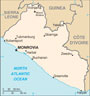 Map of Liberia