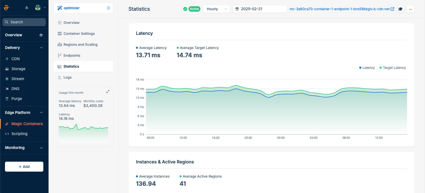 Magic Containers Powerful Statistics