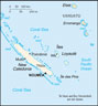 Map of New Caledonia