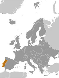 Map of Portugal