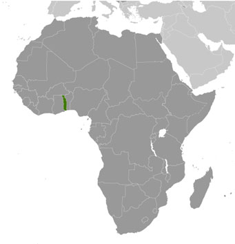 Togo location